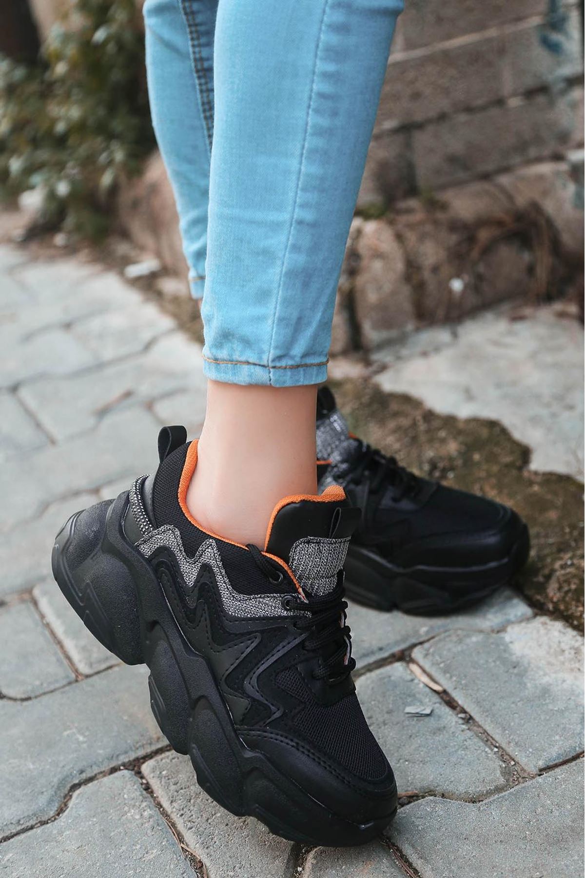 Jadon Anorak Spor Ayakkabı Siyah