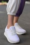 Della Beyaz Triko Spor Ayakkabı