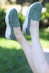 Farah Dantel Örgü Spor Ayakkabı Yeşil